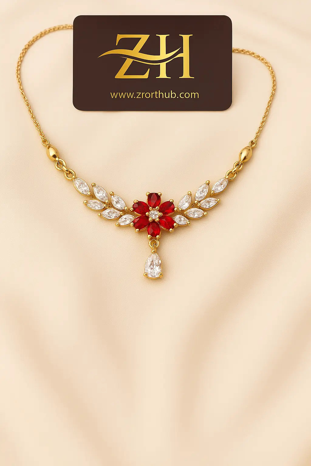 Elegant Chain Locket/Necklace for Girls/Women ZRORTHUB JEWELLERY